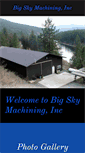 Mobile Screenshot of bigskymachining.com